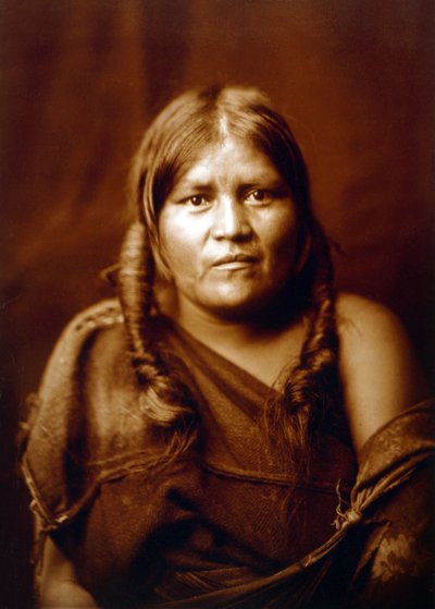 Kobieta Hopi, Indianka, ok. 1904, fot. Edward S. Curtis autorstwa Edward Sheriff Curtis