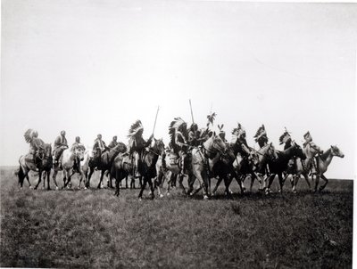 Brule War Party autorstwa Edward Sheriff Curtis