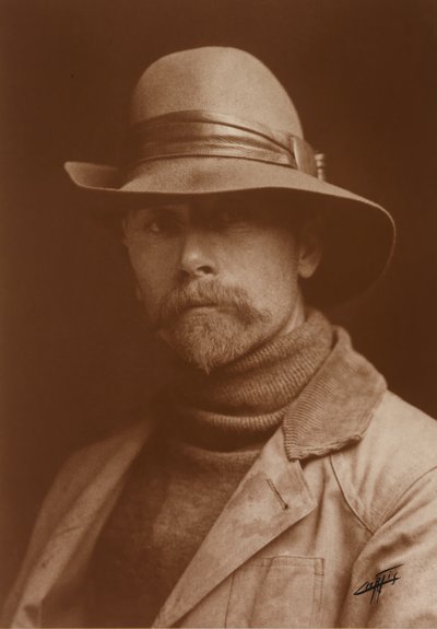 Autoportret Edwarda Sheriffa Curtisa autorstwa Edward Sheriff Curtis