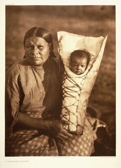 Matka Komanczów autorstwa Edward Sheriff Curtis
