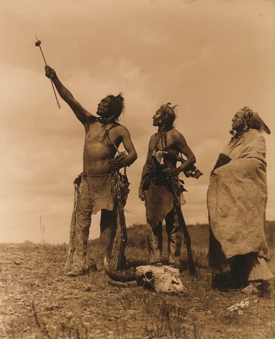 Przysięga - Apsaroke autorstwa Edward Sheriff Curtis