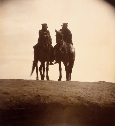 The Outlook autorstwa Edwarda S. Curtisa, ok. 1904 r. (stonowany srebrny druk) autorstwa Edward Sheriff Curtis