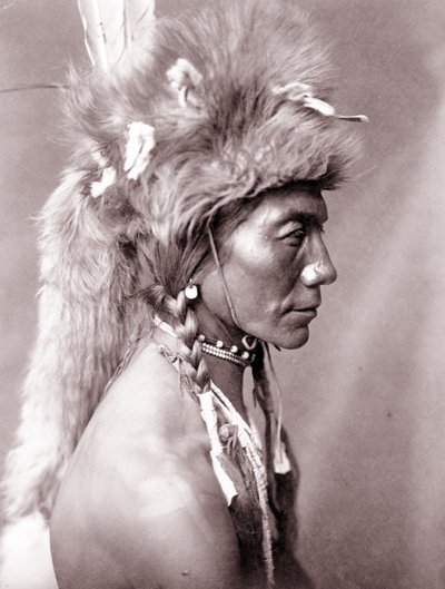 Żółta Nerka, Piegan autorstwa Edward Sheriff Curtis