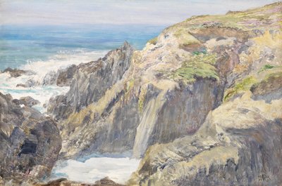 Brzeg, Mortehoe autorstwa Edward Steel Harper