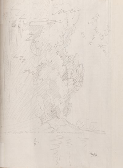 Erupcja Wezuwiusza, 1794 autorstwa Edward Swinburne
