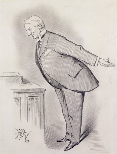 Lord Rosebery: Daleko ode mnie! autorstwa Edward Tennyson Reed