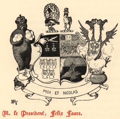M Le President, Felix Faure (grawerunek) autorstwa Edward Tennyson Reed