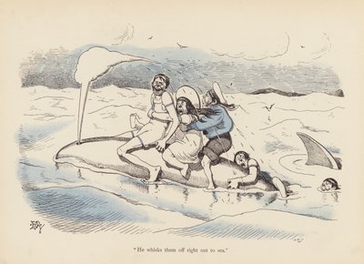 Twisted Tails: The Whale (kolor lito) autorstwa Edward Tennyson Reed