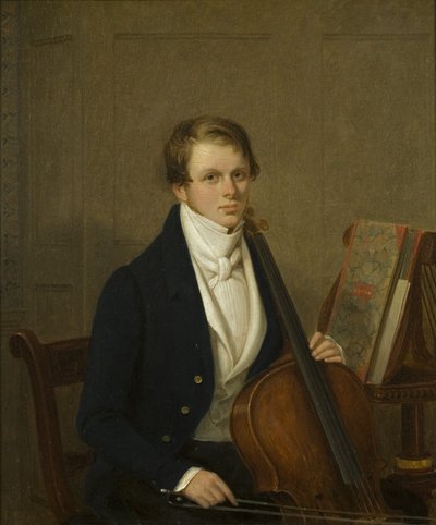 John Whitmore Isaac, c.1829 (olej na panelu) autorstwa Edward Villiers Rippingille