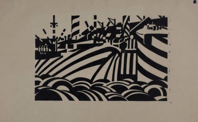 Dock-Muzyka autorstwa Edward Wadsworth