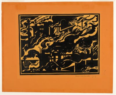 Wielkie piece II autorstwa Edward Wadsworth