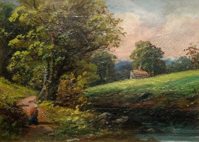 Dingles w pobliżu Sarehole XIX wieku. autorstwa Edward Wilden