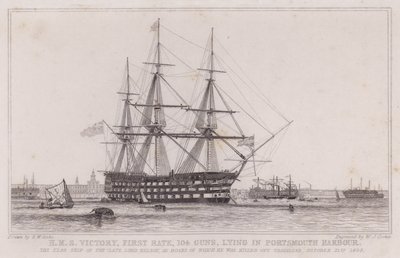 HMS Victory, pierwsza klasa autorstwa Edward William (after) Cooke