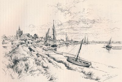 Maldon, Essex, c1879-1898, 1898 autorstwa Edward William Charlton