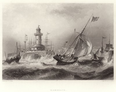Ramsgate autorstwa Edward William Cooke