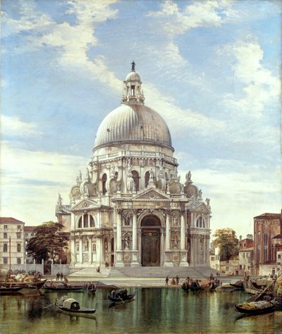 Santa Maria della Salute, Wenecja autorstwa Edward William Cooke