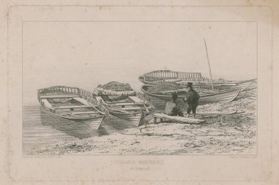 Thames Wherries autorstwa Edward William Cooke