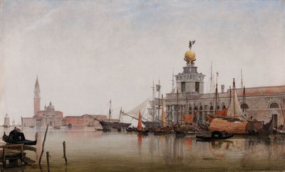 Dogana di Mare z San Giorgio Maggiore Beyond, 1863 autorstwa Edward William Cooke