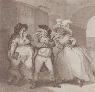 Poligamia, [1 sierpnia 1787], wznowiona 1 lipca 1802. autorstwa Edward Williams