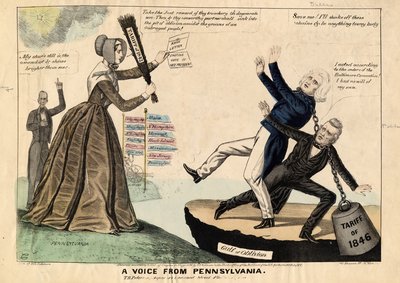 Głos z Pensylwanii, opublikowany przez HR Robinsona, Nowy Jork, 1846 r. autorstwa Edward Williams Clay