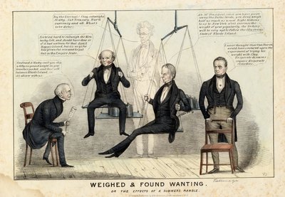 Zważone i uznane za brakujące, opublikowane przez HR Robinson, Nowy Jork, 1844 autorstwa Edward Williams Clay
