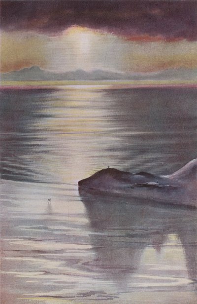 Hut Point ze Wzgórza Obserwacyjnego, 1911, 1913. autorstwa Charles Edward Wilson