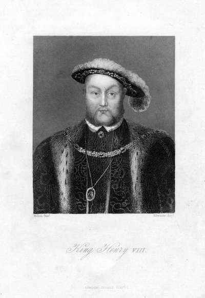 Henryk VIII z Anglii, 1491-1547. autorstwa Edwards
