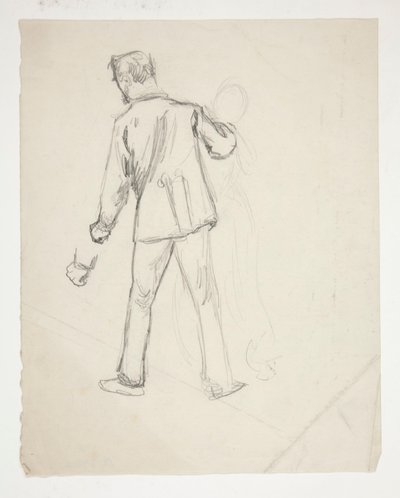 Postać męska i żeńska autorstwa Edwin Austin Abbey