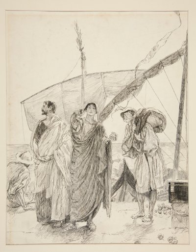 Antipholus z Syrakuz: autorstwa Edwin Austin Abbey