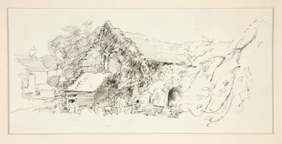 Studium architektoniczne autorstwa Edwin Austin Abbey