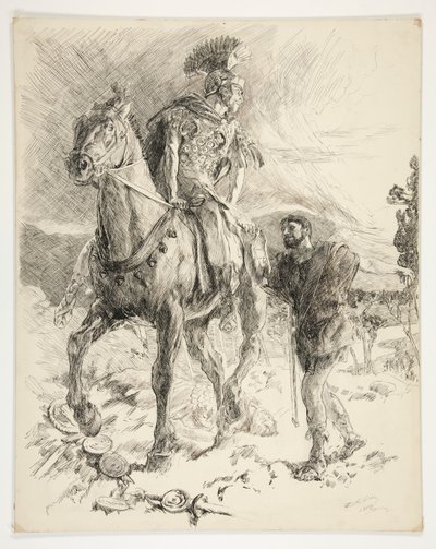 Kasjusz: autorstwa Edwin Austin Abbey