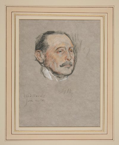Koronacja Edwarda VII Portret: George Canning Harris, Baron autorstwa Edwin Austin Abbey