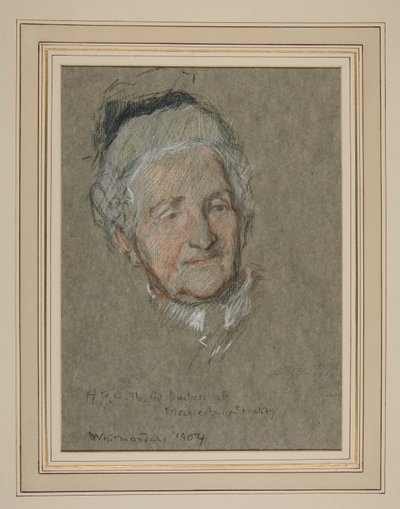 Koronacja Edwarda VII Portret: Wielka Księżna Mechlenburg-Strelitz autorstwa Edwin Austin Abbey