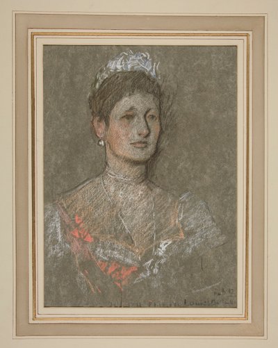 Koronacja Edwarda VII Portret: Księżniczka Ludwika Battenberg autorstwa Edwin Austin Abbey