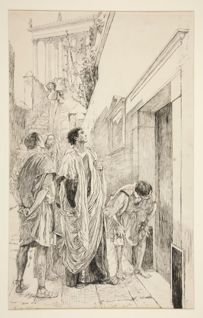 Droga Efezu: autorstwa Edwin Austin Abbey