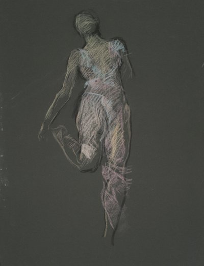 Wczesne studium postaci autorstwa Edwin Austin Abbey
