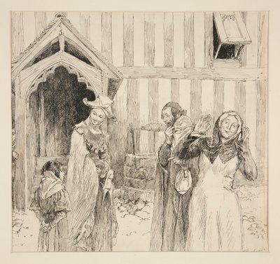 Evans: autorstwa Edwin Austin Abbey