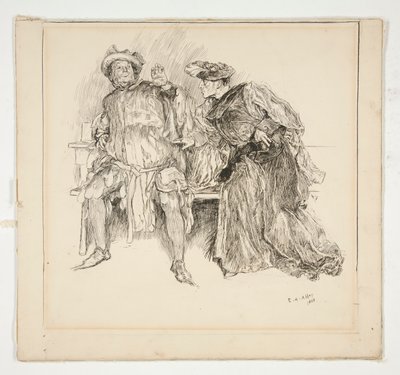 Falstaff: autorstwa Edwin Austin Abbey