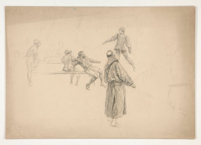 Rysunek rysunek autorstwa Edwin Austin Abbey