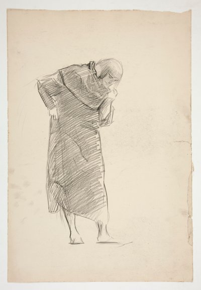 Studium postaci dla autorstwa Edwin Austin Abbey