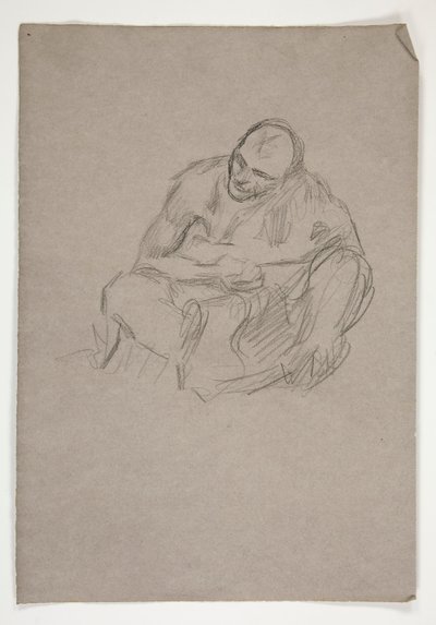 Studium postaci dla autorstwa Edwin Austin Abbey