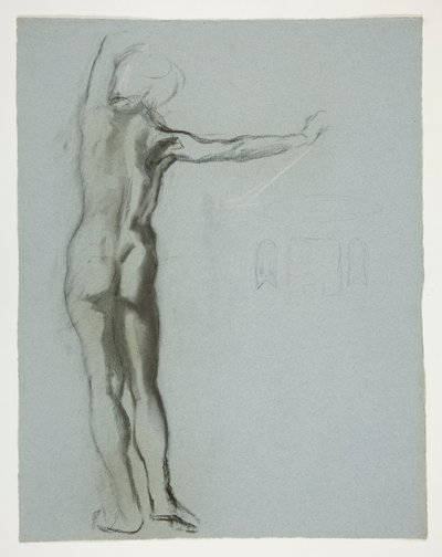 Studium postaci dla autorstwa Edwin Austin Abbey