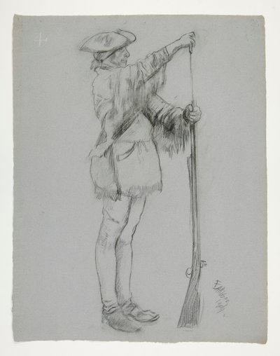 Studium postaci dla autorstwa Edwin Austin Abbey