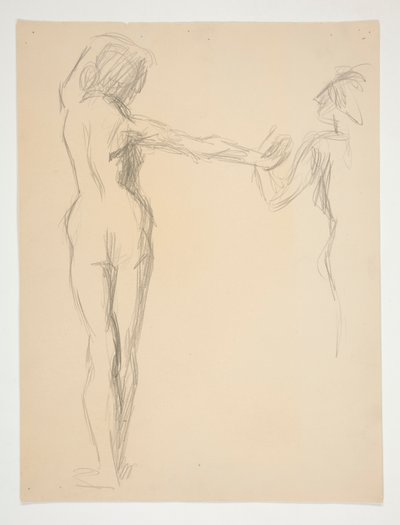 Studium postaci dla autorstwa Edwin Austin Abbey