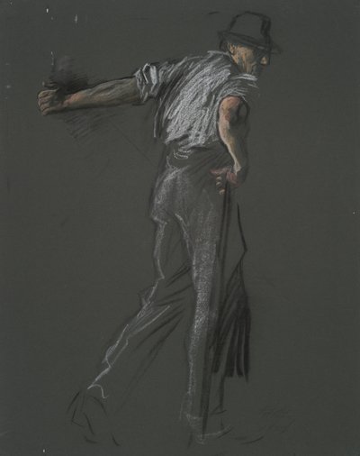 Studium postaci dla autorstwa Edwin Austin Abbey