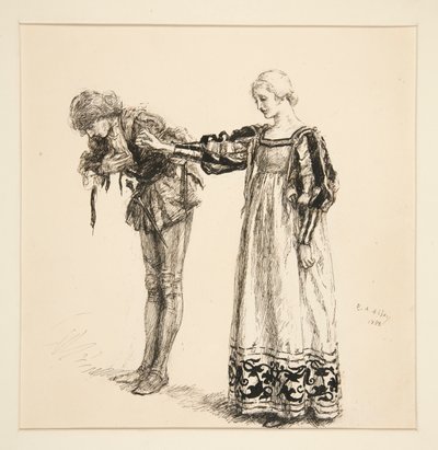 Gracjana: autorstwa Edwin Austin Abbey