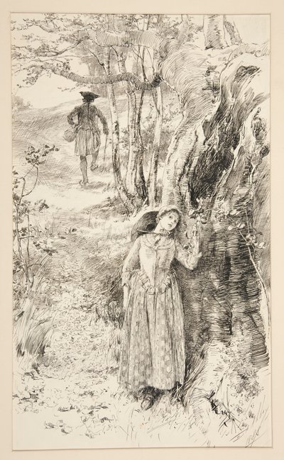Ilustracja do autorstwa Edwin Austin Abbey