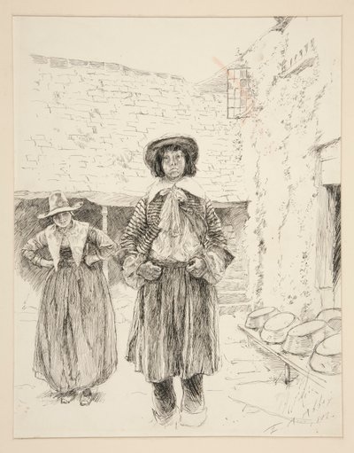 Ilustracja do autorstwa Edwin Austin Abbey