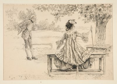 Ilustracja do autorstwa Edwin Austin Abbey