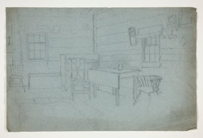 Studium wewnętrzne autorstwa Edwin Austin Abbey